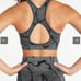 Sustainable Seamless Sports Bra Black