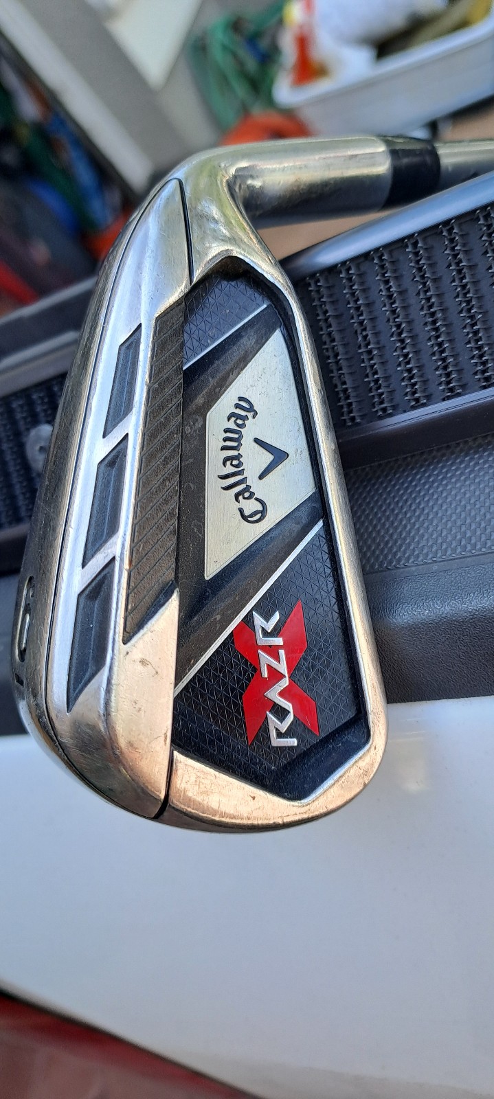 Golf Club CALLAWAY RAZR iron 6 RH graphite Swing Science 200 Series Very Good Co