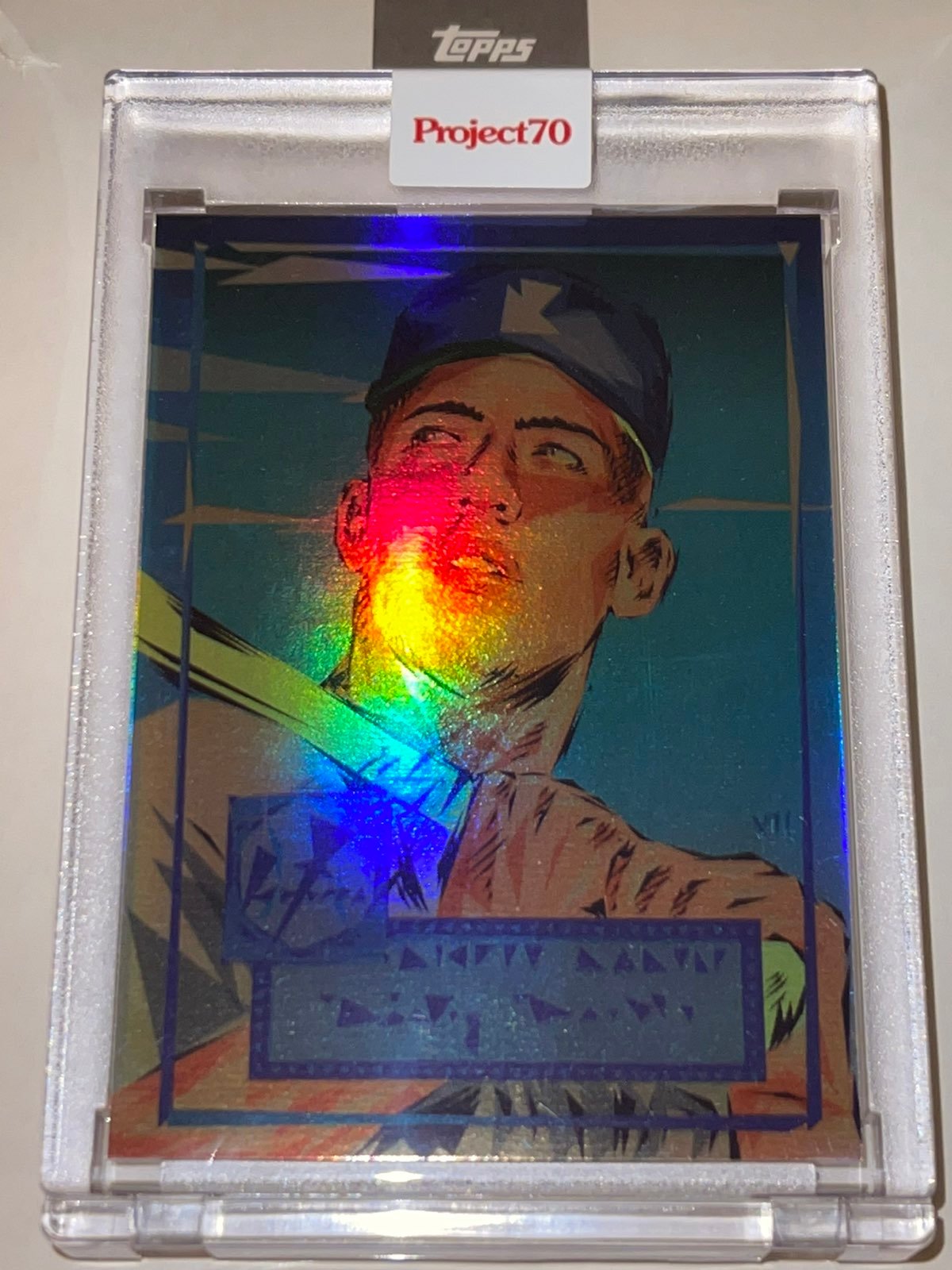 Topps Project 70 574 Mickey Mantle Yankees by Naturel FOIL 63/70