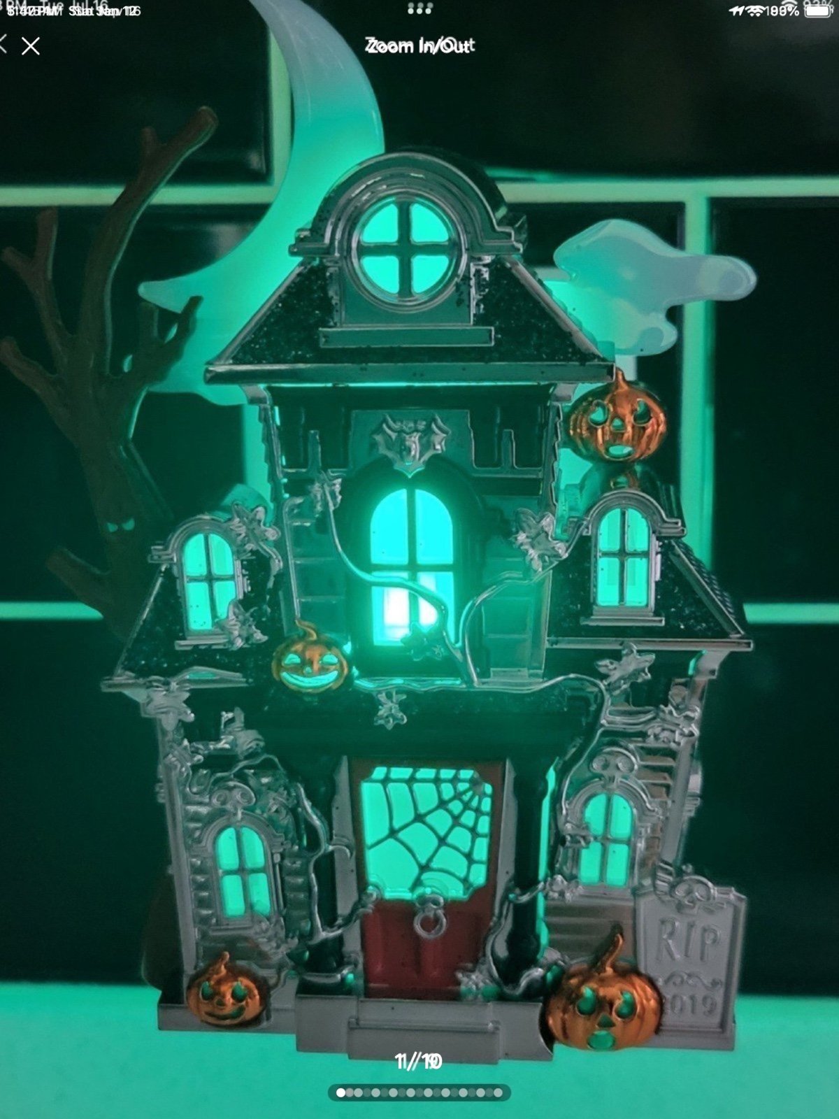 Bath and Body Works Haunted House Light Up Wallflower NEW