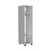 63 Wardrobe Armoire with Mirror & Shelves