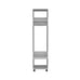 63 Wardrobe Armoire with Mirror & Shelves
