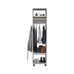 63 Wardrobe Armoire with Mirror & Shelves