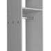 63 Wardrobe Armoire with Mirror & Shelves