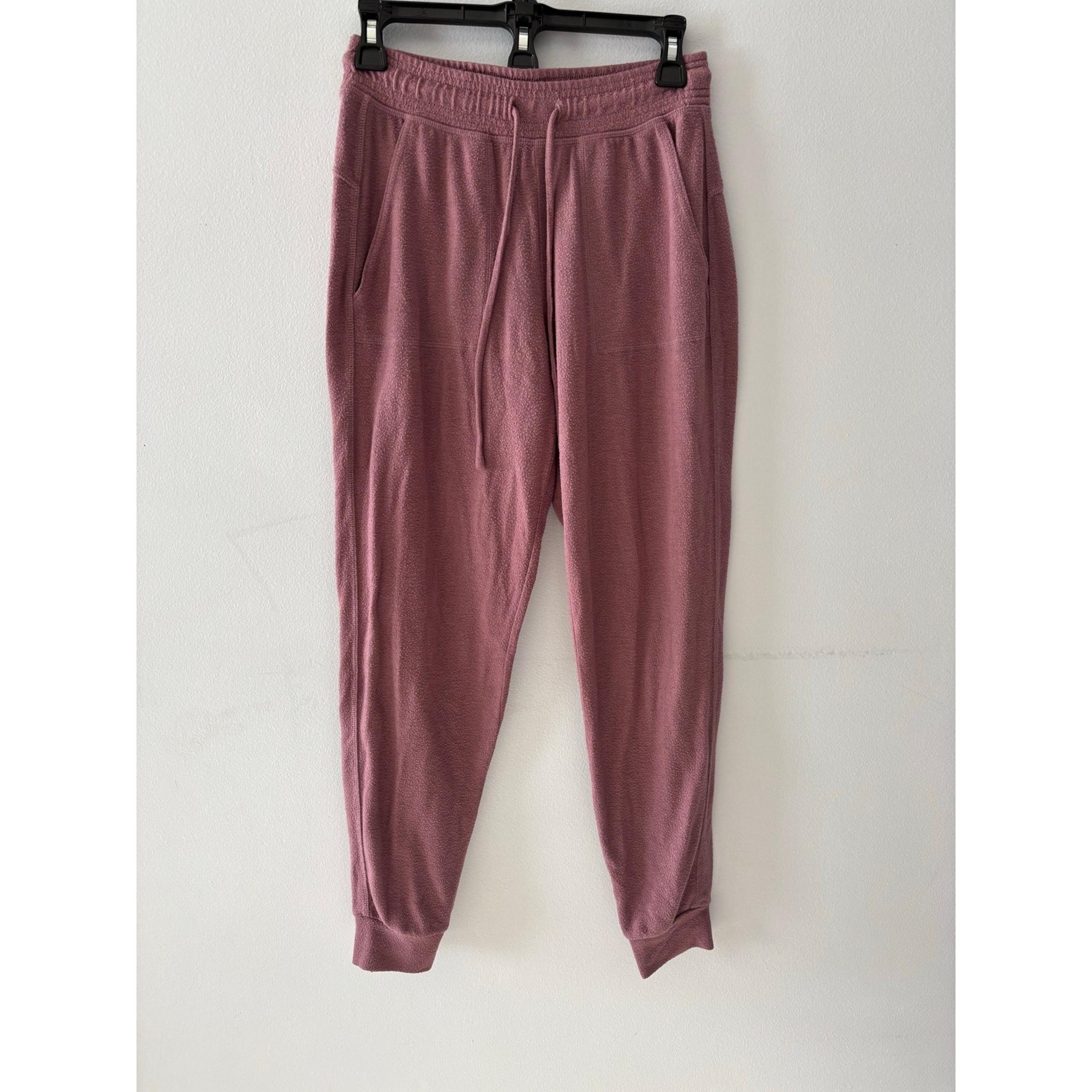 Alo Yoga Womens Soho Sweatpants Small Woodrose Pink Athleisure Activewear Jogger