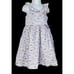 Janie Jack Purple Floral Ribbon Ruffles Dress Flower Violet Meadow Spring 4T 4