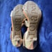 Pedro Garcia Metallic Juncal Gray Lame Sandals