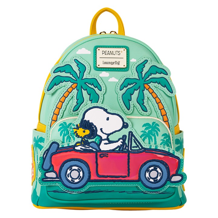 Peanuts Snoopy & Woodstock Road Trip Mini Backpack. ( FreeShip + Sale Off )