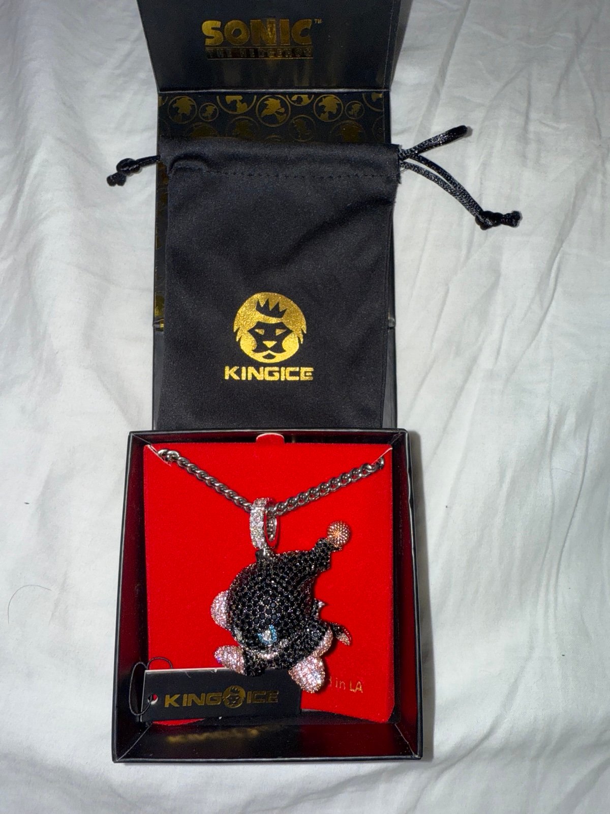 【SONIC THE HEDGEHOG x KING ICE】DARK CHAO NECKLACE ソニック SONIC THE HEDGEHOG X KING ICE - DARK CHAO NECKLACE