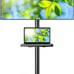 TV Stand for 23-60 Inch LCD LED with Laptop Shelf 400x400mm