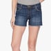 NWT Kut From The Kloth Giget Frayed Hem High Waisted Dark Denim Jean Shorts