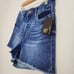 NWT Kut From The Kloth Giget Frayed Hem High Waisted Dark Denim Jean Shorts