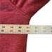 Ariat REAL Sherpa Full Zip Hoodie In a Womens Medium in Heathered Burgundy
