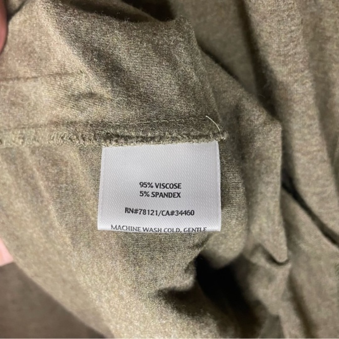 Eileen Fisher Green Brown Full Zip Mock Neck shops Long Sleeve Jacket Women’s Size M