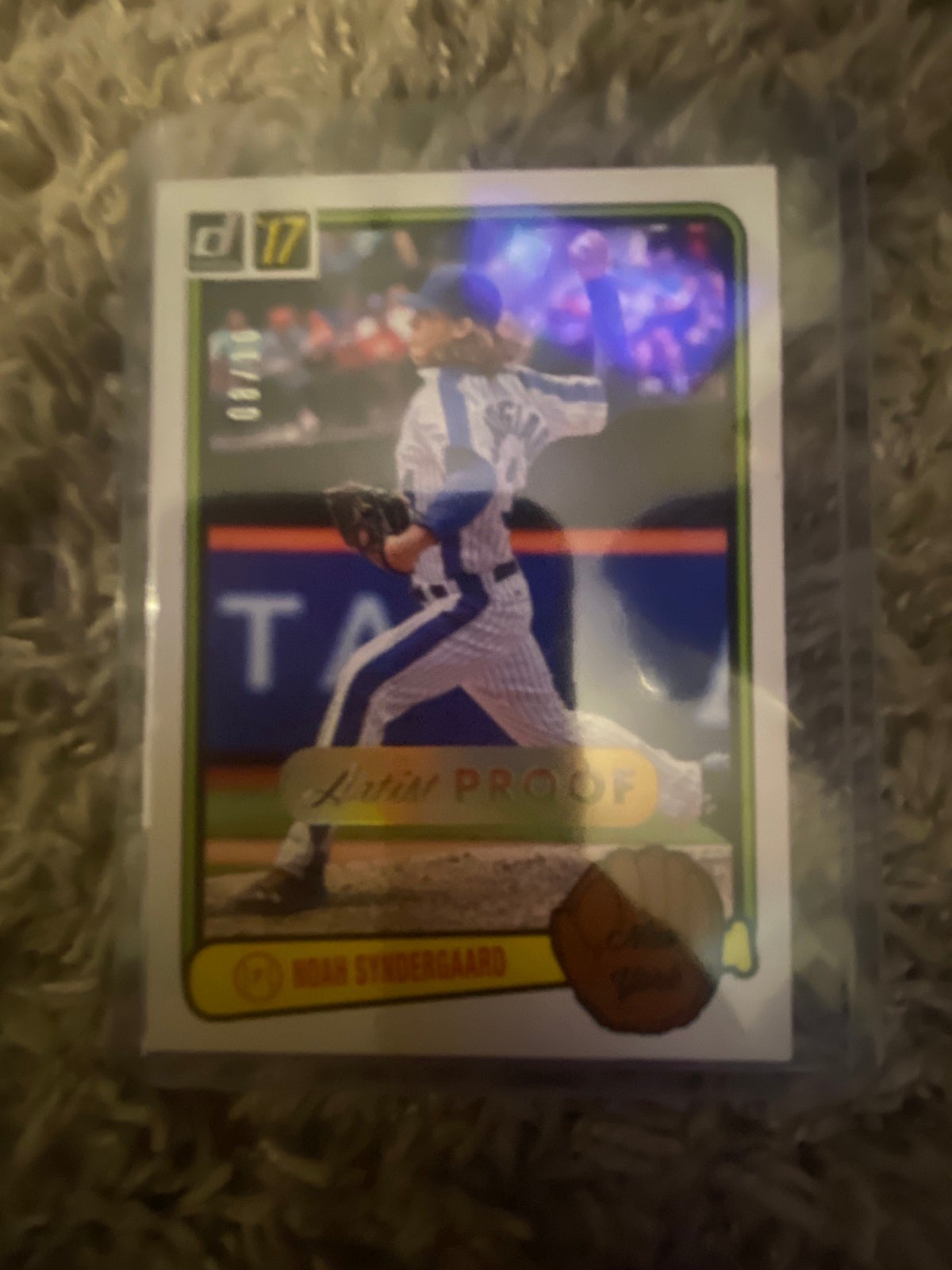 Noah Syndergaard 8/10 limited edition