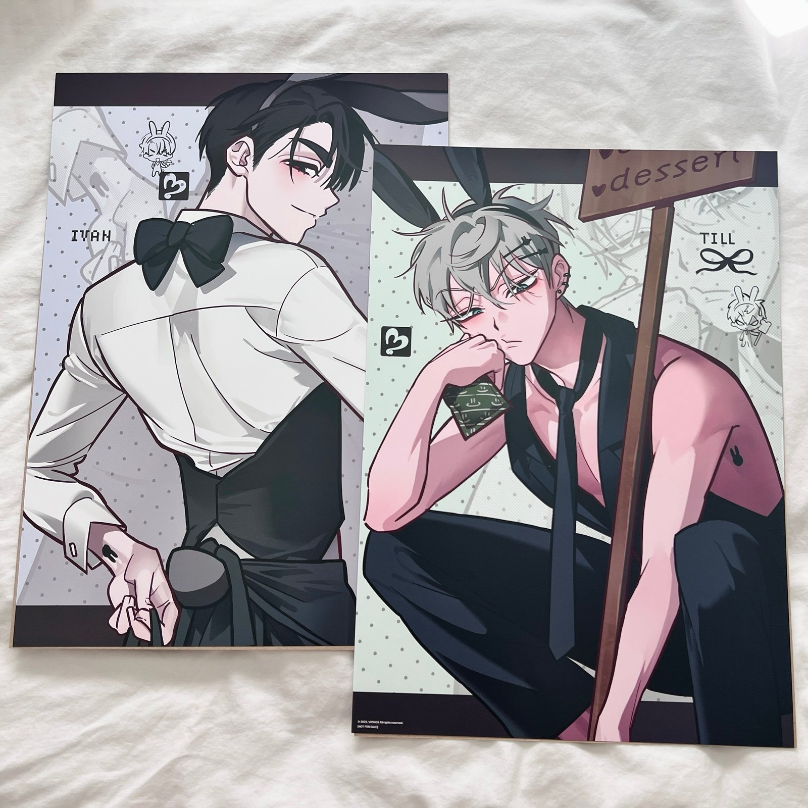 Alien Stage Ivan Till KR Aniplus Cafe Bunny Maid A3 Posters