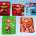 100 Pcs 3.5 Mylar Storage Bag Resealable (Fudge Mix)