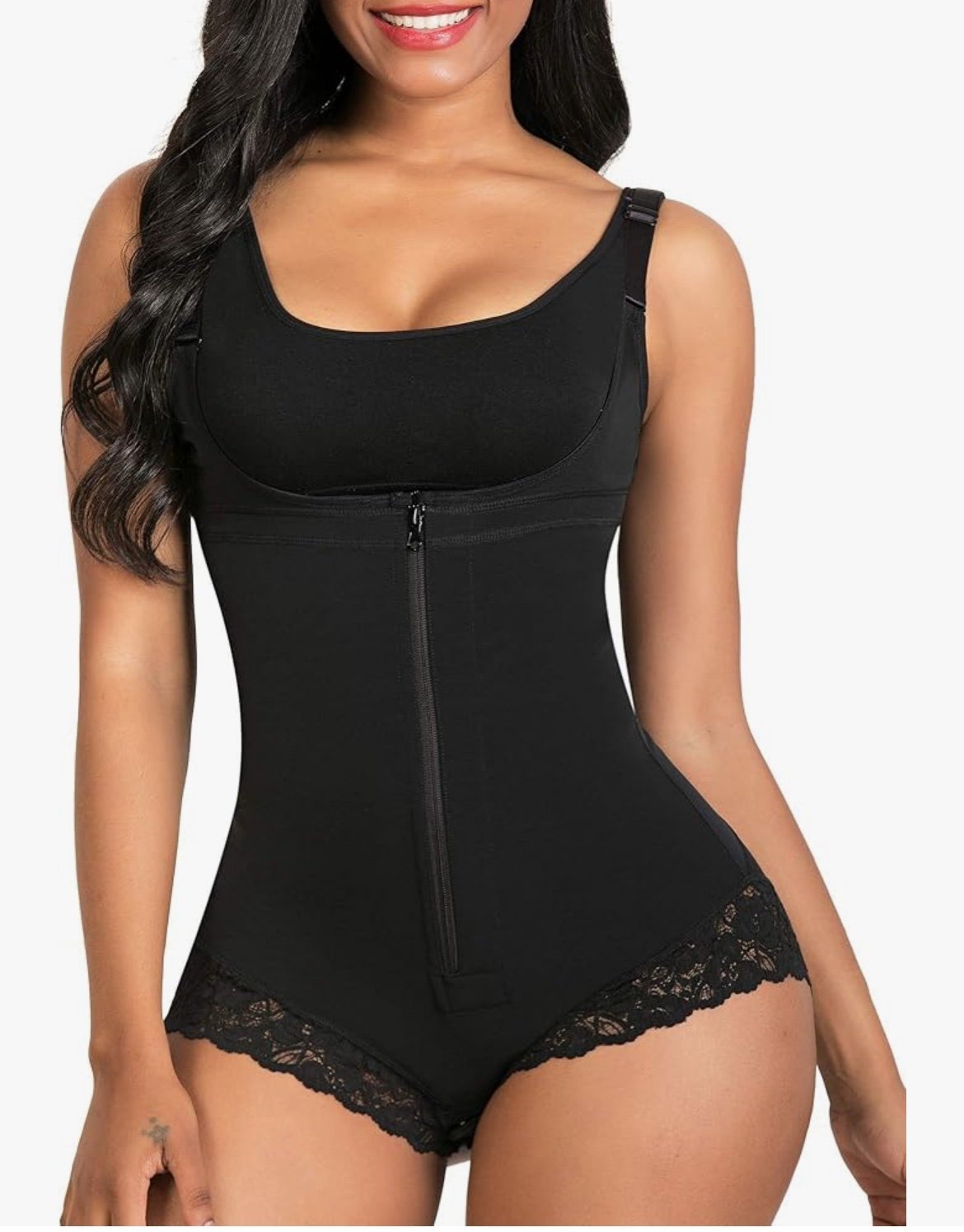 SHAPERX Fajas Colombianas Shapewear Postpartum Tummy Control Butt LifterBodysuit