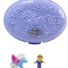 1995 Vintage Polly Pocket Unicorn Meadow Bluebird Toys (52955)