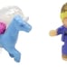 1995 Vintage Polly Pocket Unicorn Meadow Bluebird Toys (52955)
