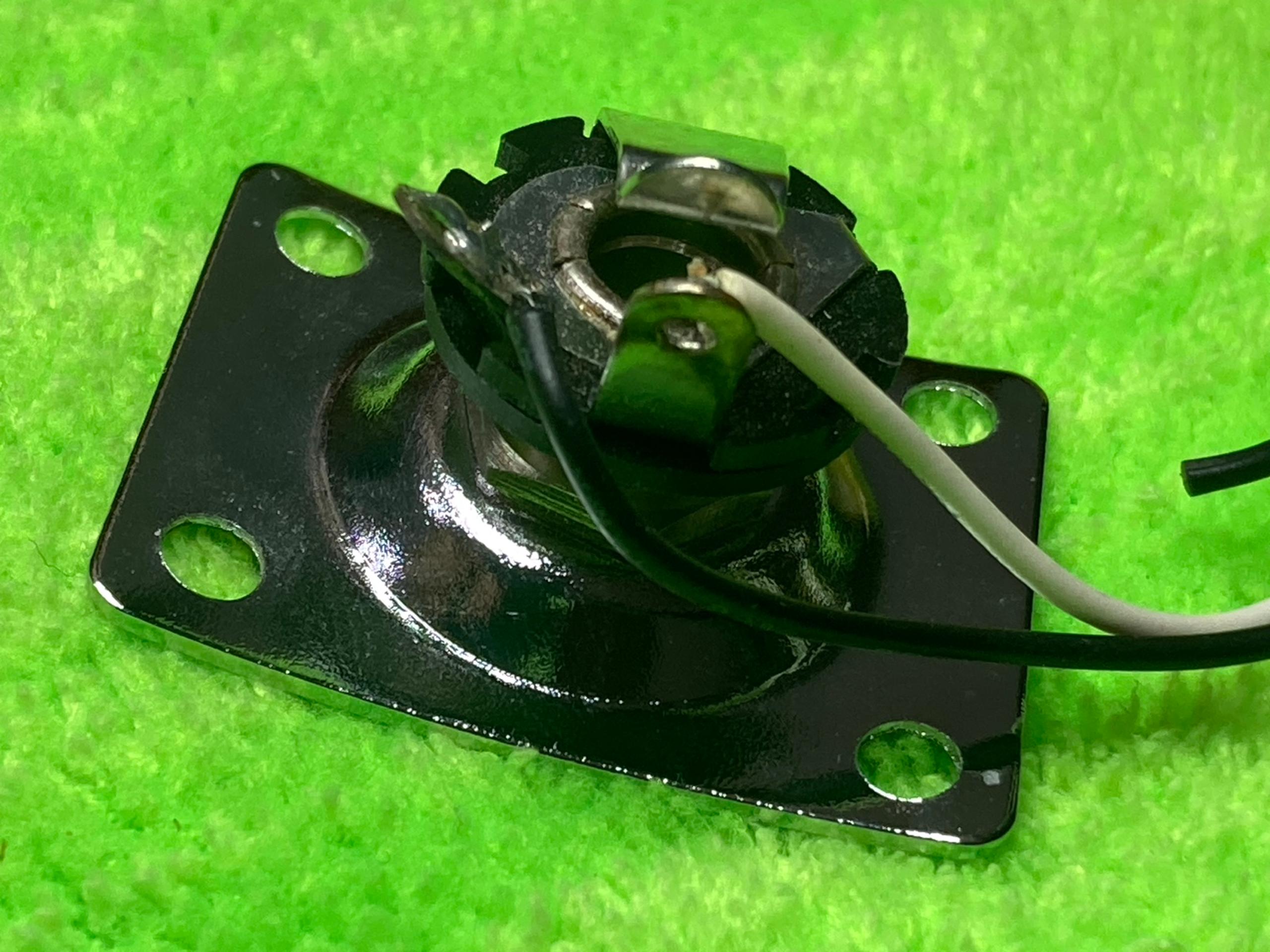 Maestro By Gibson Guitar OEM Chrome Side Output Jack Parts Build