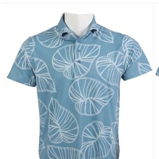FIVE BIRDIES / mens hawaiian polo shirts