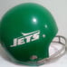 Vintage New York Jets Rawlings Football Helmet Sz L NFL HNFL 1970's 1980's