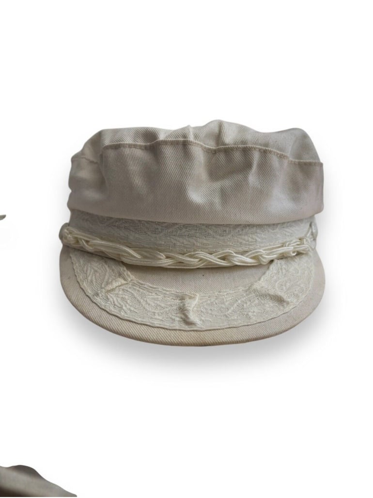Captains Fishing Boat Hat- Made By Captains Made In Greece 100 Percent Cotton