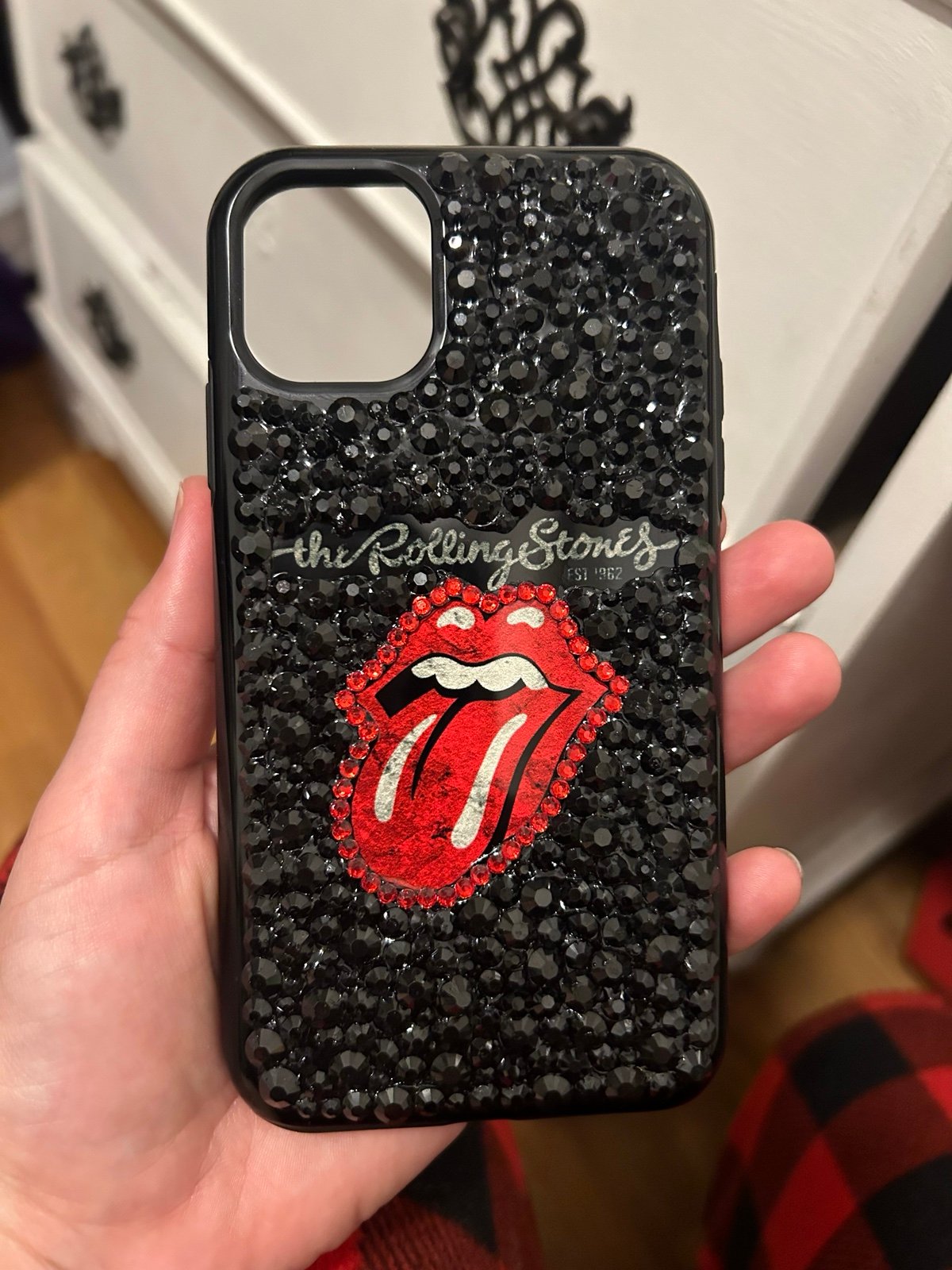 Bling Rolling Stones iPhone Case