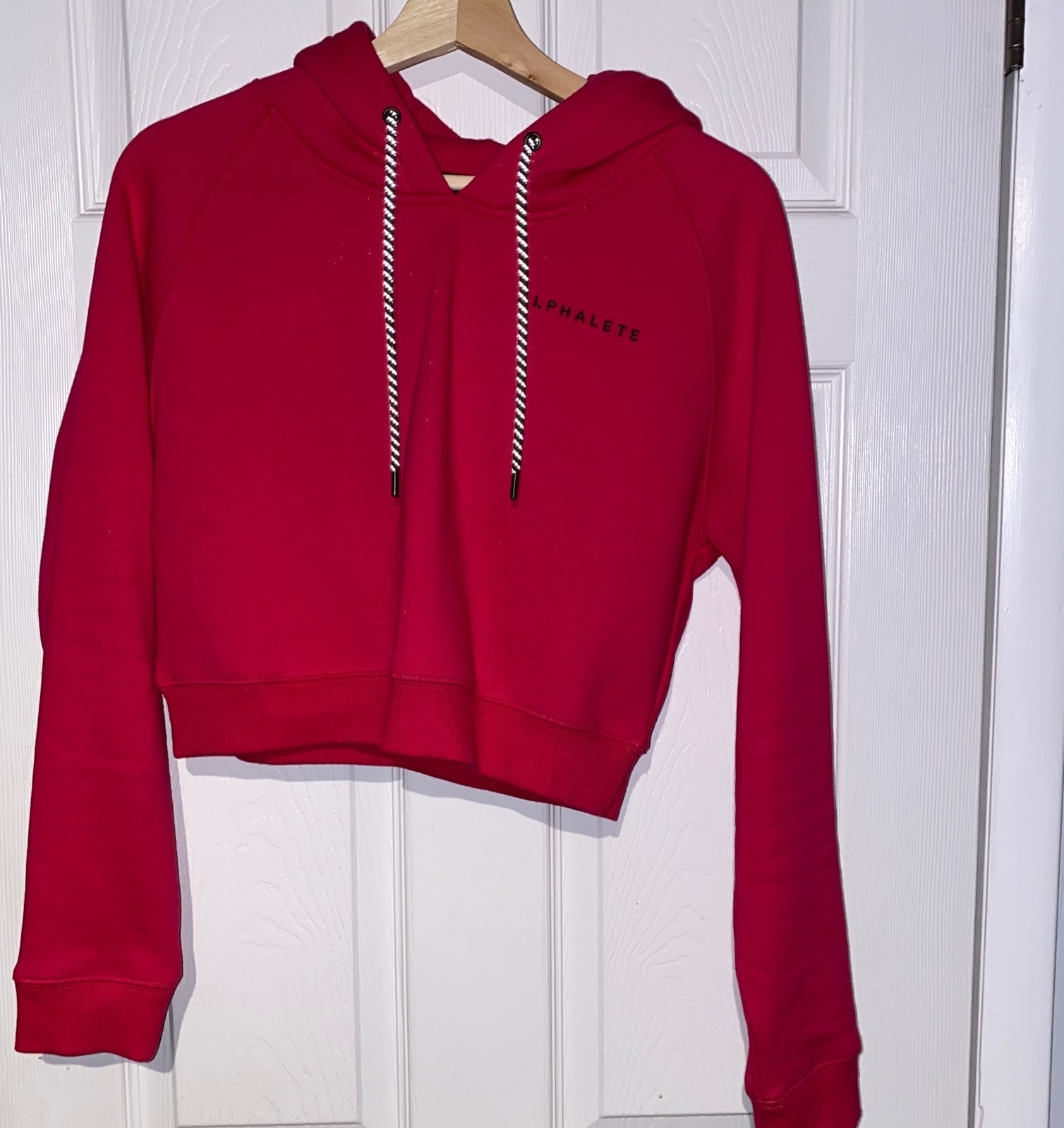 Cropped hoodie