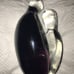 murano glass embracing couple