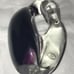 murano glass embracing couple