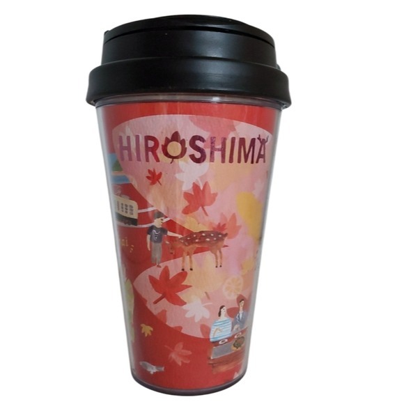 Starbucks Limited Edition Hiroshima Japan 12 Oz Travel Tumbler Cold Cup Grande