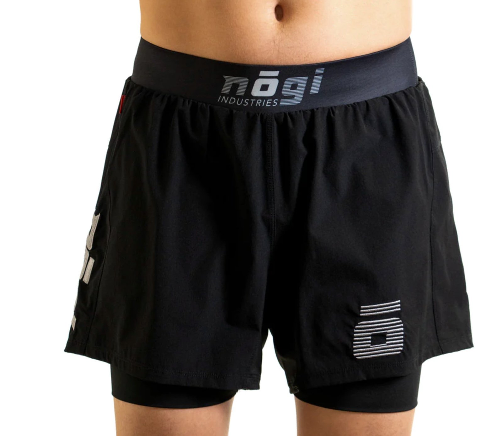Ghost Shorts 5” Black by Nogi Industries