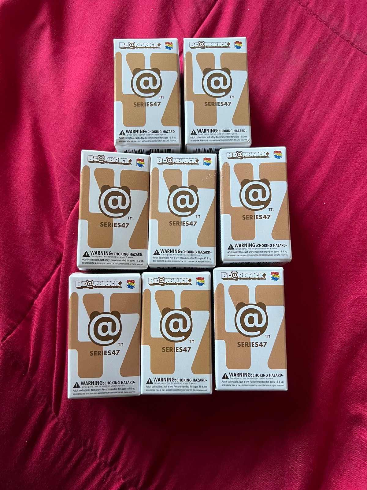 Bear Brick Series 47 Mystery Box Lot X8