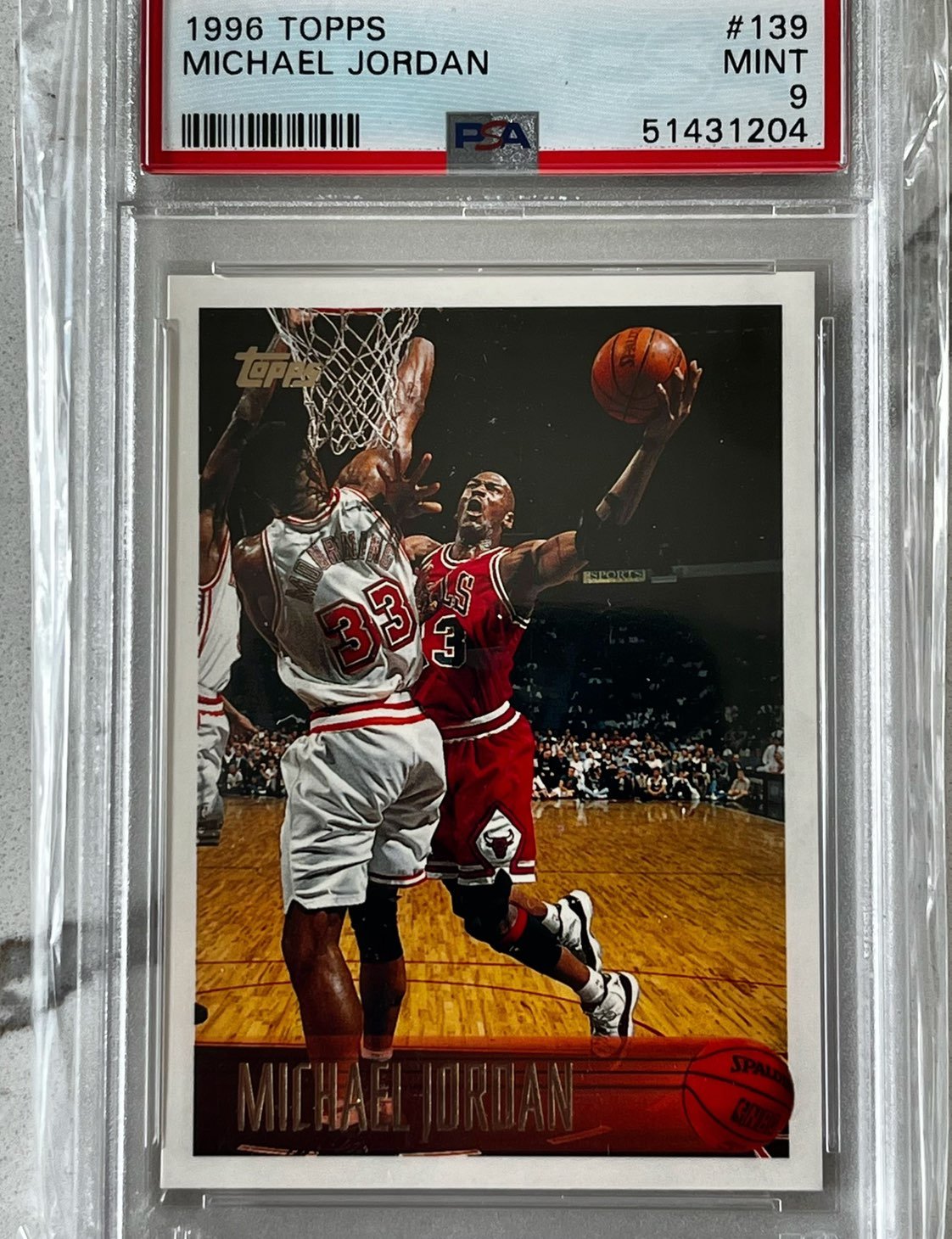 1996 Michael Jordan PSA 9 Mint