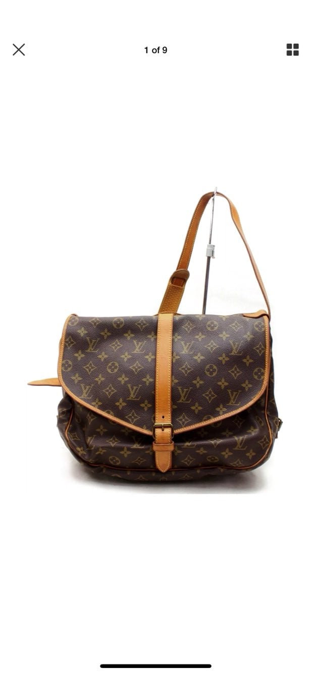 Louis vuitton saumur 35 monogram bag