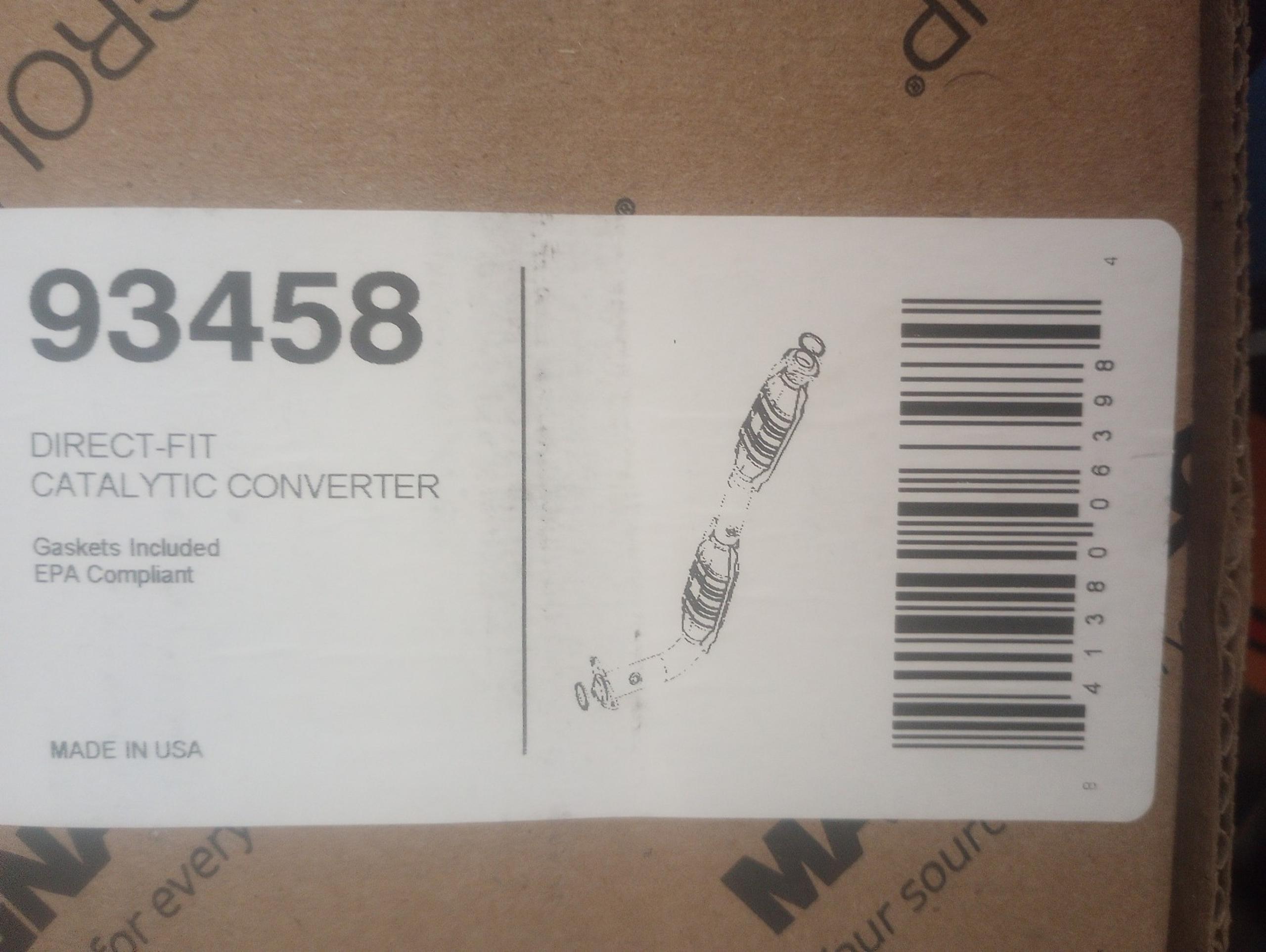 2007-2020 Toyota Tundra/2008-2020 Toyota Sequoia MAGNAFLOW DIRECT FIT CAT. CON.