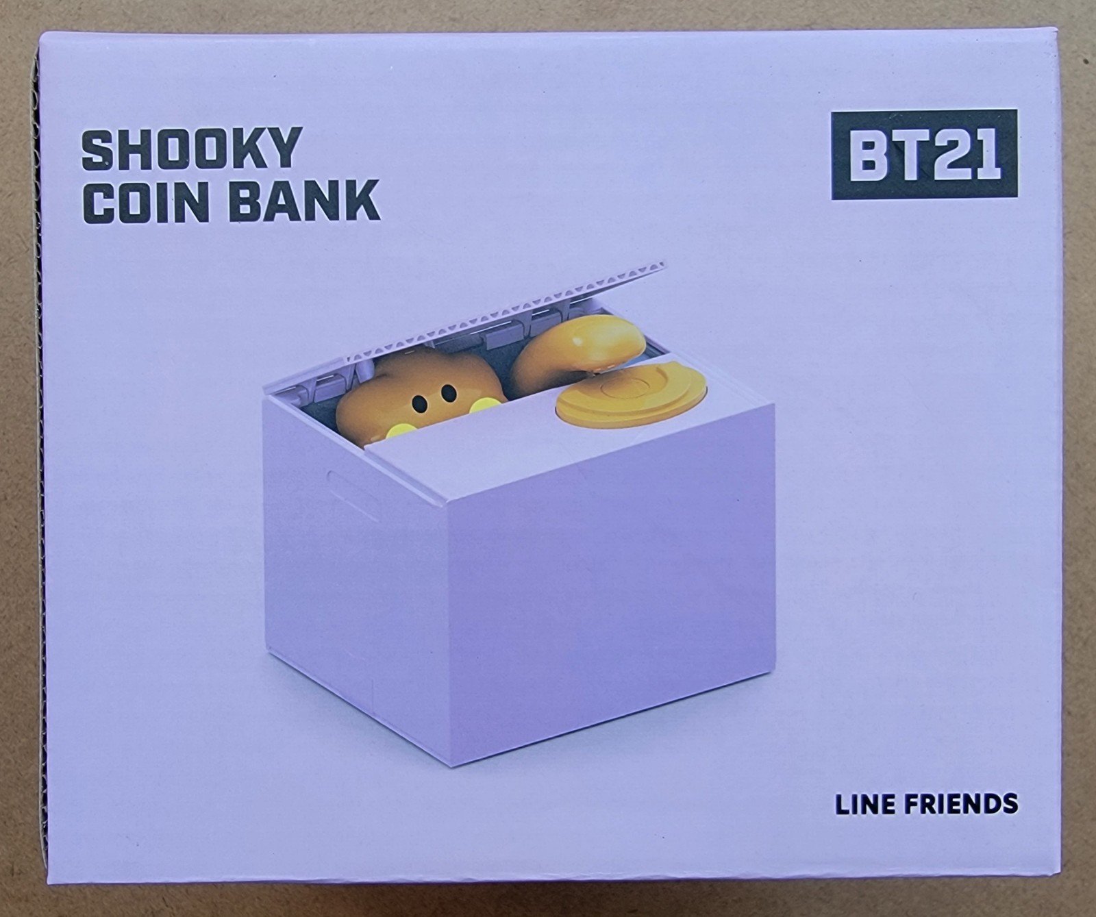 BT21 - Shooky Coin Bank (LINE Friends) (Brand New)