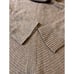 Eileen Fisher Womens PS Cowl Neck Ribbed Sweater Oversized Yak &Wool Blend Brown