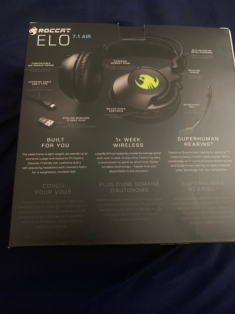 Roccat Headset ELO 7.1 air