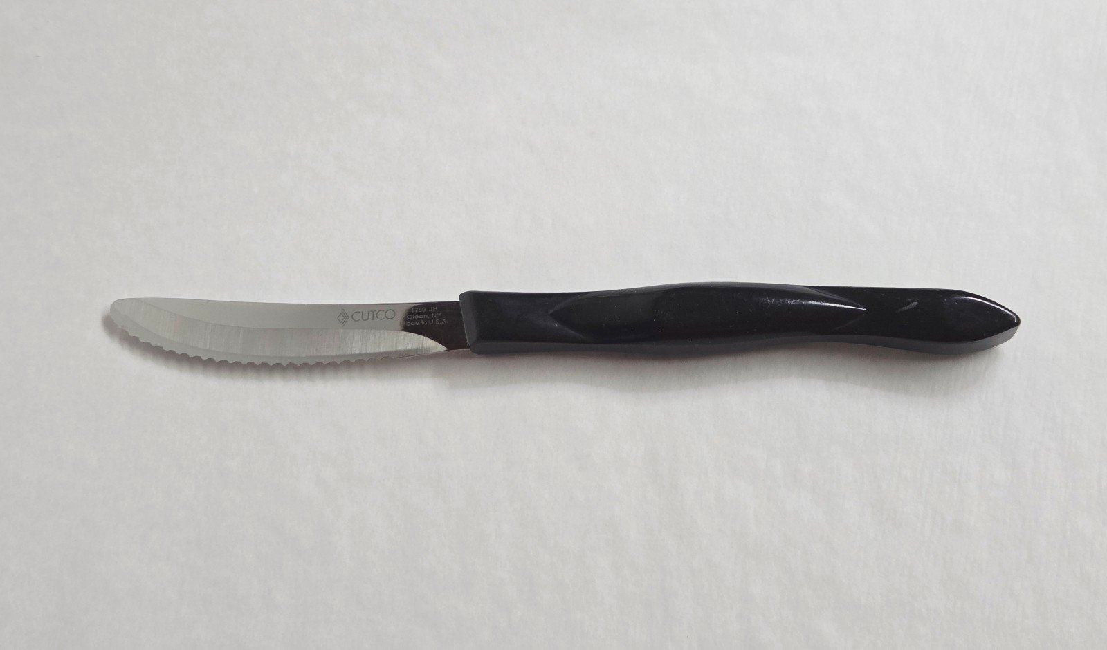 Cutco Table Steak Knife 1759 JH Classic Black Handle Replacement Made In USA