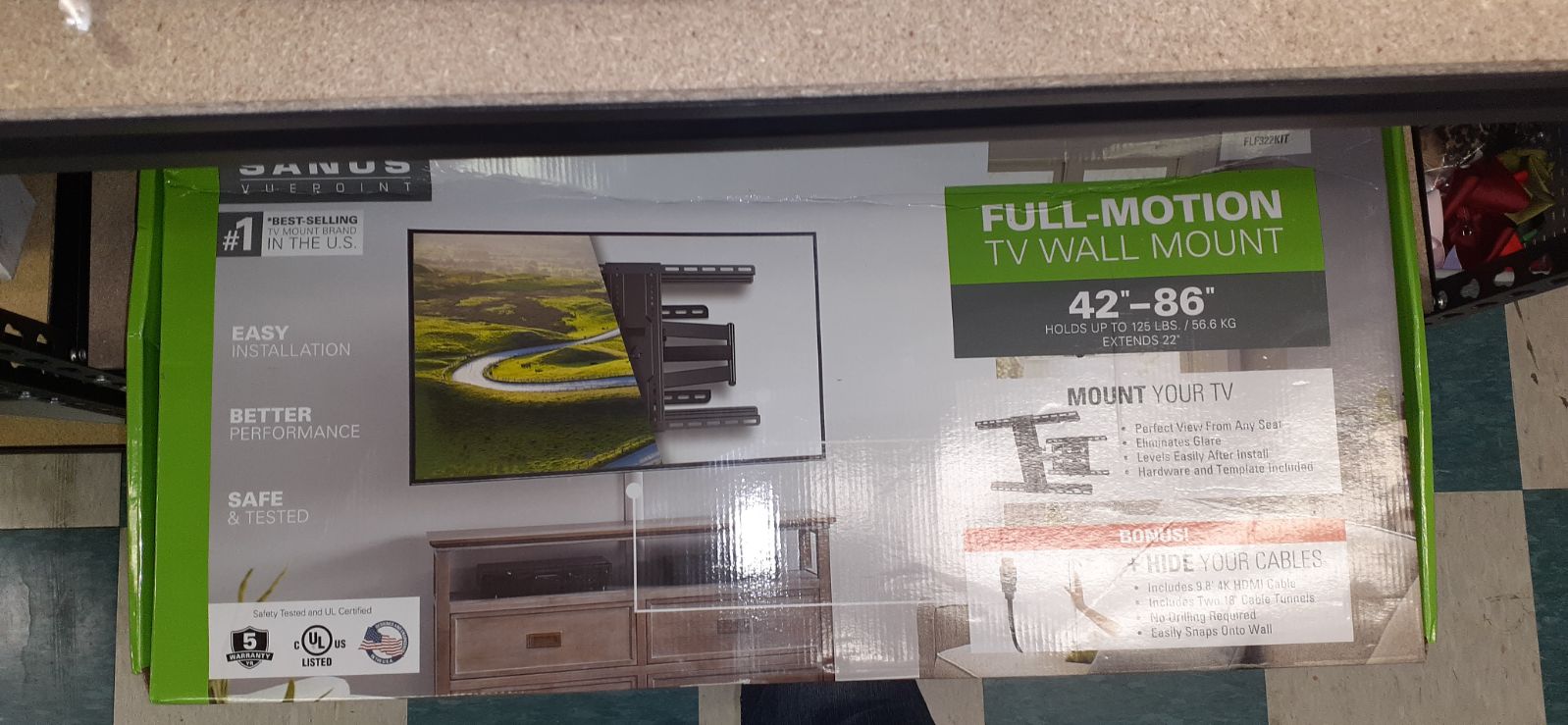 Full-Motion TV Wall Mount