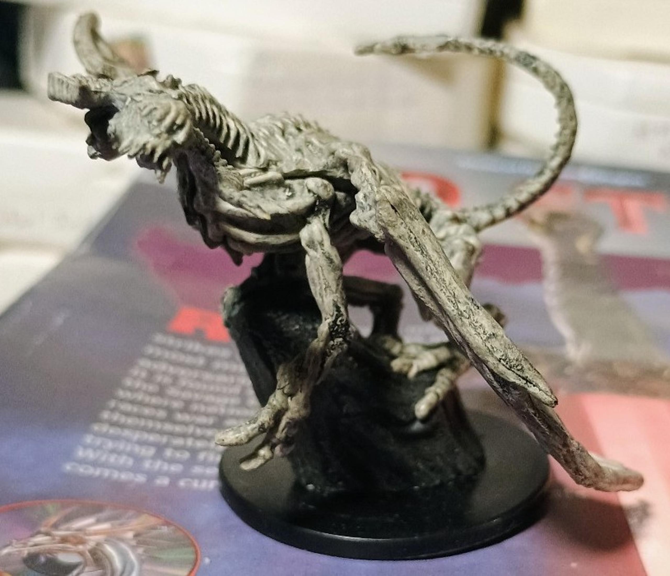 Dungeon & Dragons Miniature Fettered Dracolich 17/60 - 2010 Wizards