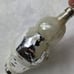 Vtg Mercury Glass Christmas Ornament Eskimo Inuit Czech Mouth Blown Original Tag