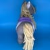 VINTAGE HASBRO 1992 CABBAGE PATCH KIDS PONY CRIMP N CURL TOY GREY & WHITE PINTO