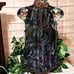 NWT Hale Bob Silk/Velour Sequin Halter Top with Tie Front XS