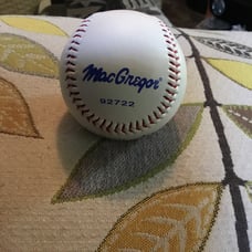 signed baseball