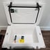 NEW ORCA 40 Quart Hard Cooler Insulated Ice Chest Artic White Made In USA