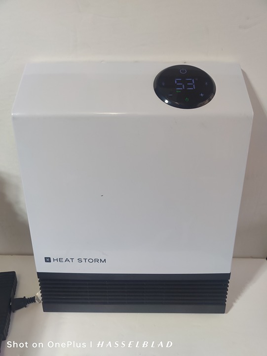 Heat Storm HS-1000-WX Deluxe Space 1000 Watt Infrared Wall Mount Electric Heater